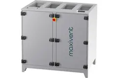 Maxivent WTW luchtbehandelingkasten met tegenstroomwisselaar 700 m3/h verticaal links - PHE 700 V OOJL